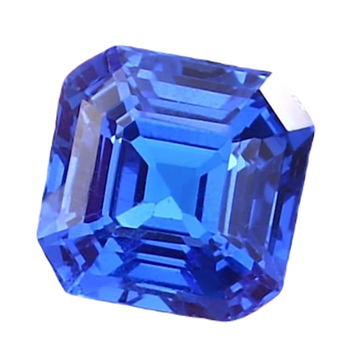 Pierre gemme spinelle bleu ceylan 9x9mm, la solution pour vos bijoux DIY