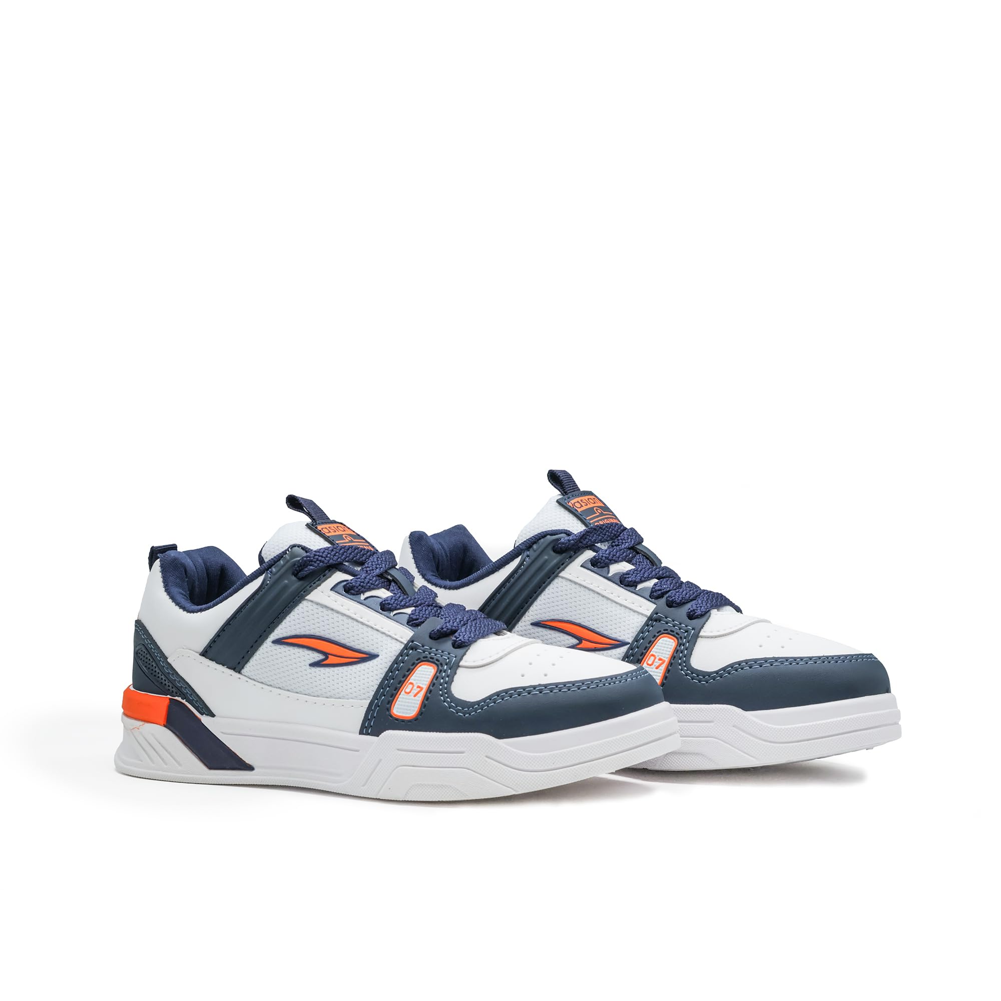 ASIAN Men CHICAGO-01 Stylish Casual Mid Top Sneakers and Trendy Shoes with Laces for Men & Boys | Perfect for Wearing to Outings, and Comfortable All-Day Use, Stylish and Durable