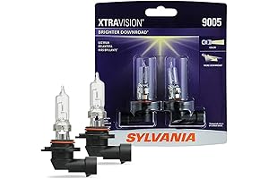 SYLVANIA 9005 XtraVision Halogen Headlight Bulb: Enhanced Visibility for Safer Driving