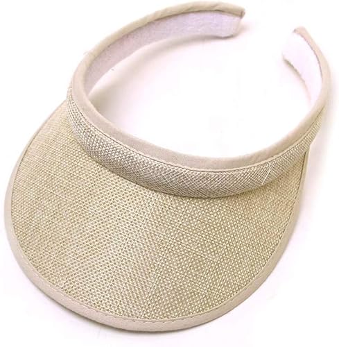 Miniatura 2 de Sombreros con visera solar para mujer, de ala ancha, protección UV, gorras de playa, viseras deportivas, voleibol, golf, tenis, béisbol, gorras para