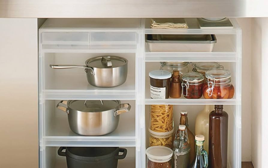 Amazon｜無印良品 ポリプロピレンケース引出式・横ワイド・薄型2