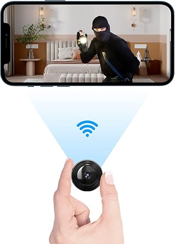 Miniatura 1 de XUANMEIKE Detector de cámara oculta, cámara HD 1080P para seguridad en el hogar - Cámara inalámbrica con visión nocturna