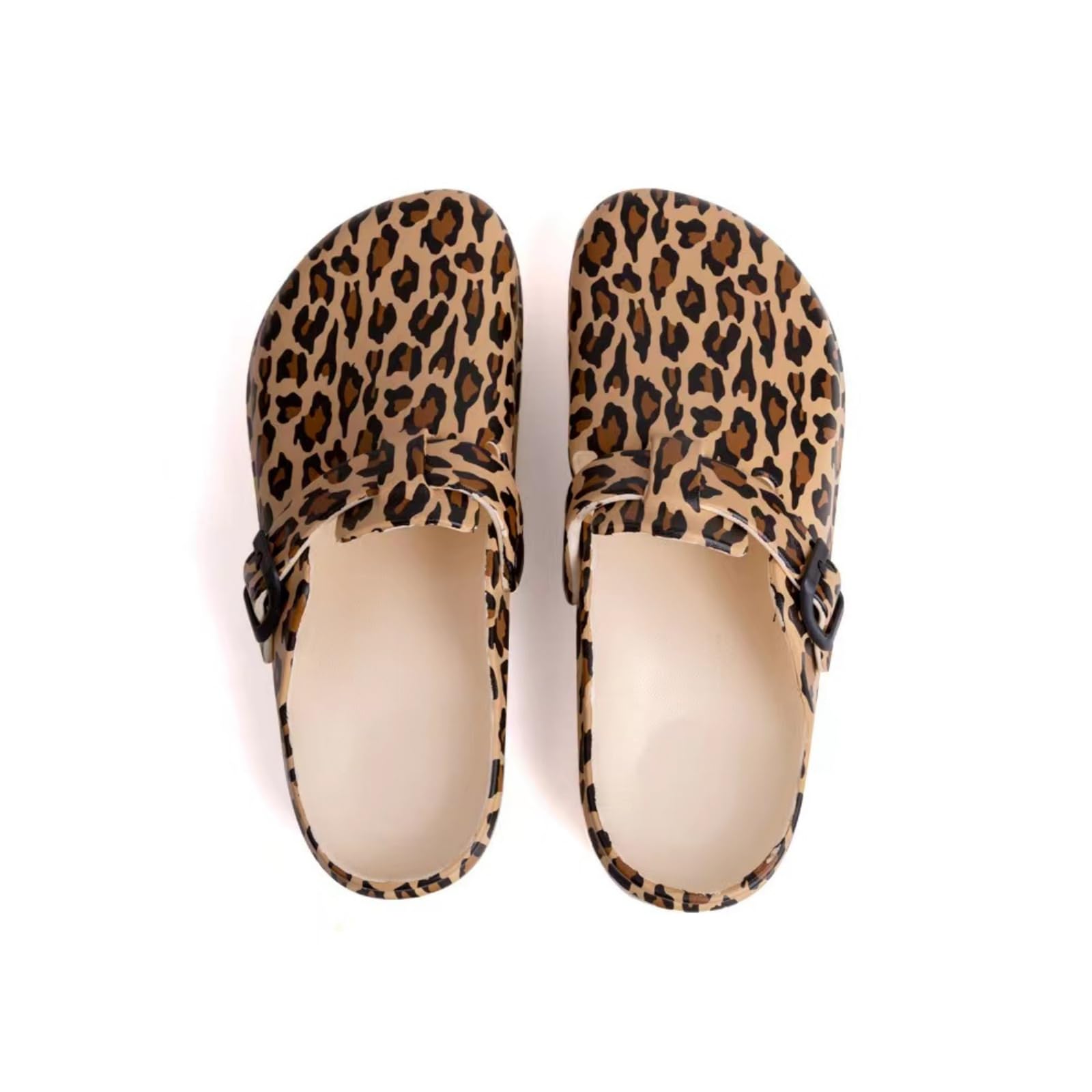 Women’s Garden Clogs – Lightweight Slip-On Shoes for Nurse, Kitchen, Beach & Home, Ladies Clogs in Print Design Walking Slippers-image-10