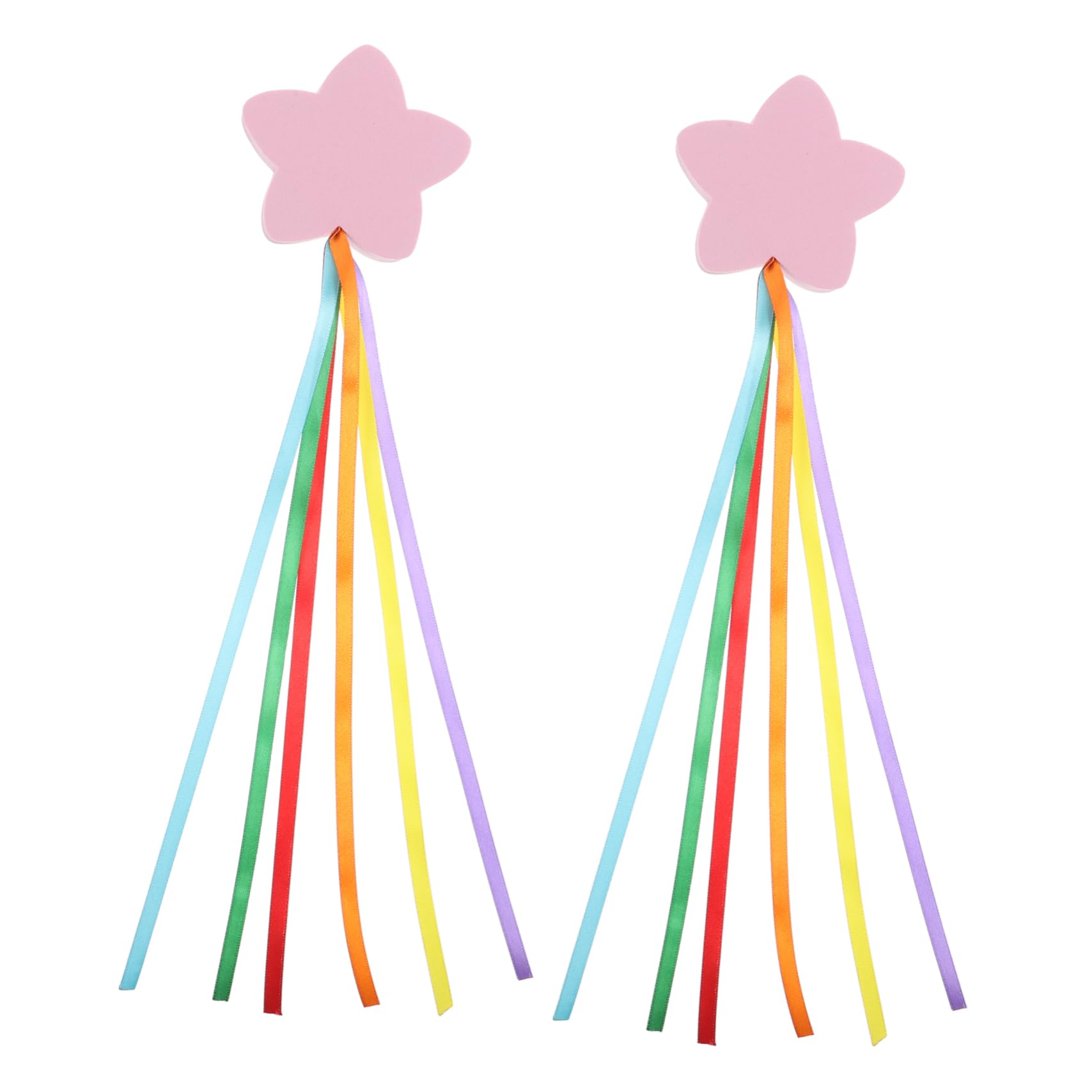 STOBAZA 2pcs Car Antenna Toppers Unique Star Streamers for Vehicle Decoration Boost Signal Reception Stylish Car Roof Ornaments for Daily Use and Outdoor Travel