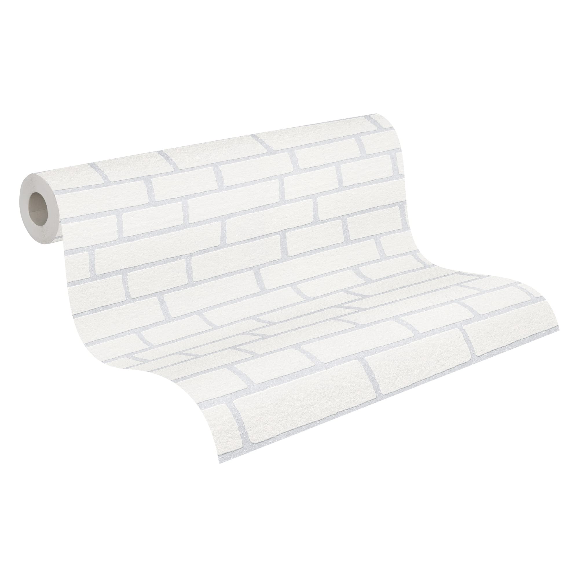Papier peint non-tissé blanc 25m pour rénover le salon et la chambre