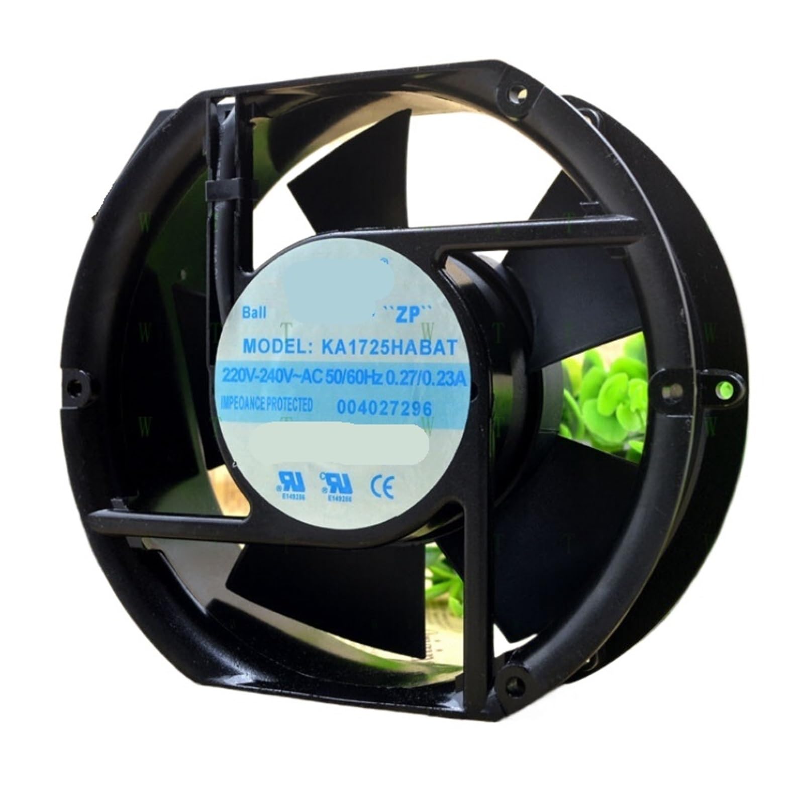 YMUGUEGH 220V KA1725HA2BAT 220V cooling fan