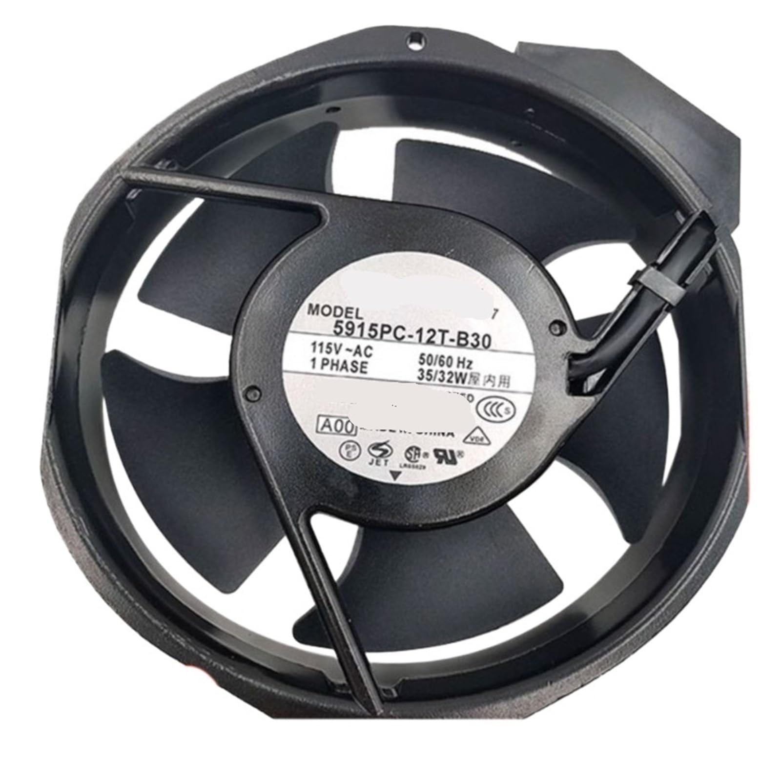 TPKMVGAP 5915PC-12T-B30 172x150x38mm AC 115V Cooling Fan