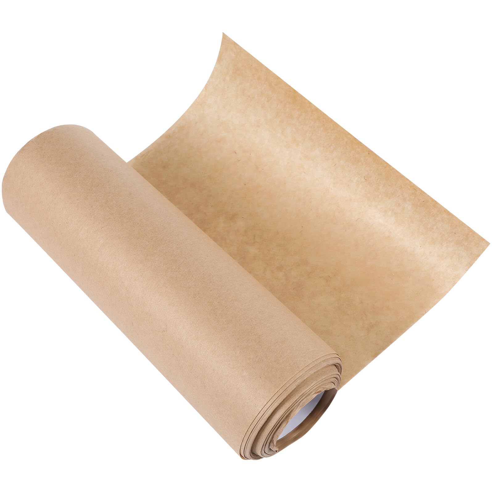 CTIRCHIU Braunes Kraftpapier Packpapier Rolle Reißfest Vielseitig Einsetzbar Blumenstrauß Geschenkverpackung DIY Verpackungspapier Natürliche Braune Farbe