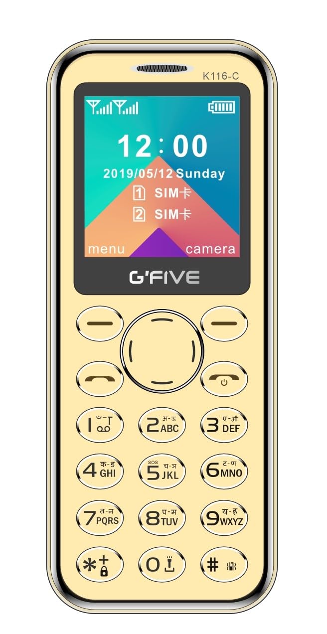 G’Five K116-C Feature Phone | 1.44” Display | 1000mAh Battery | Wireless FM Radio | Built-in Flashlight | Dual SIM | Compact Keypad Mobile Phone-picture-24