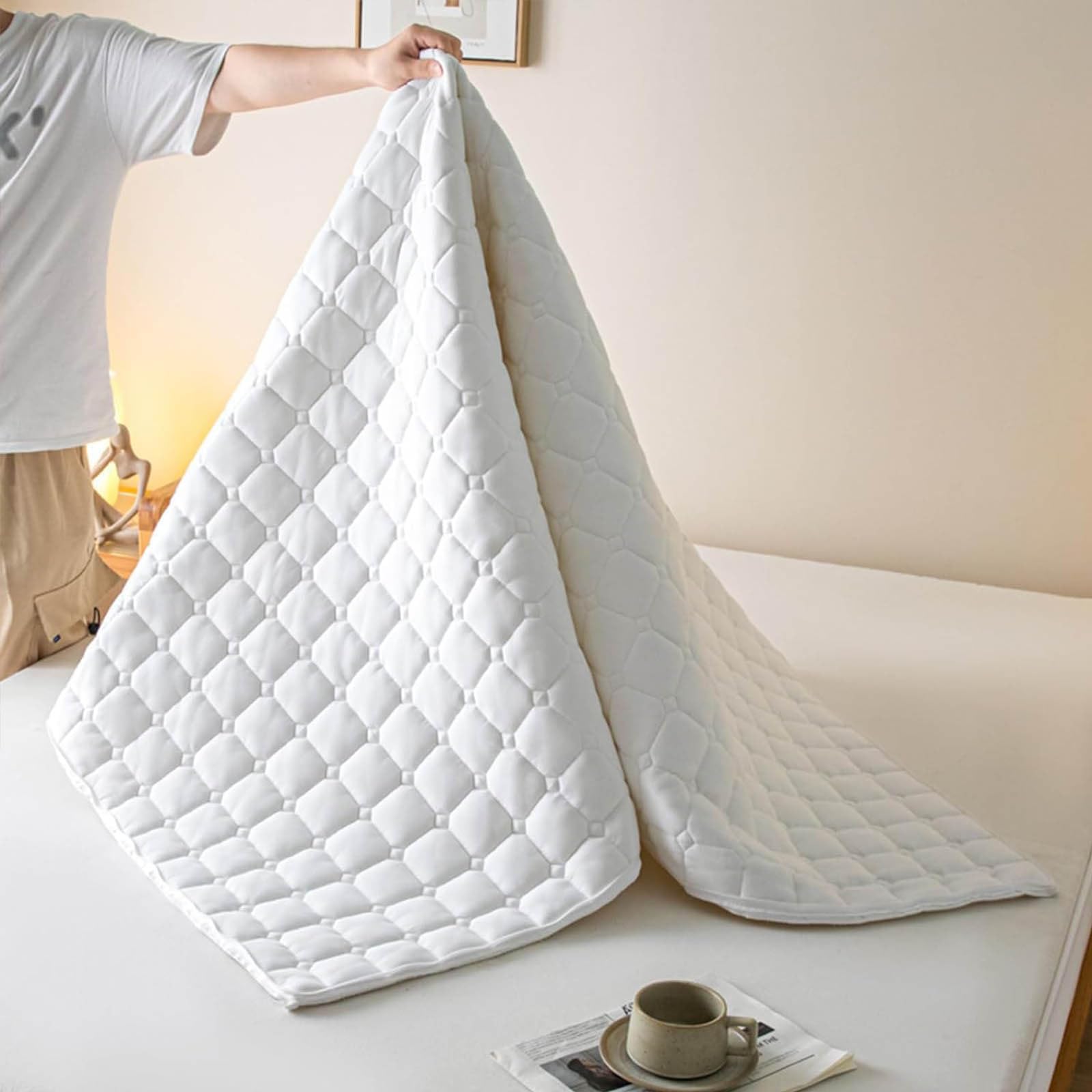Protège-matelas zippé 180x190 efficace pour maintenir une hygiène de literie impeccable