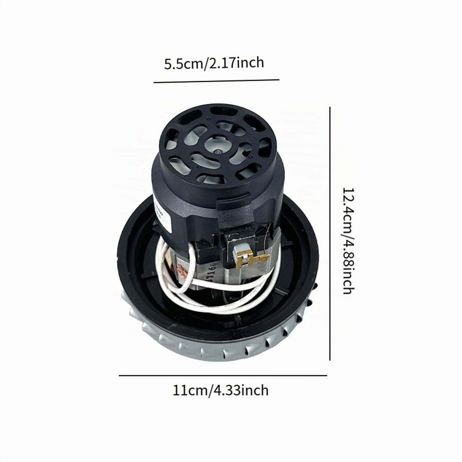 MagiDeal Motore per aspirapolvere, pezzo di ricambio, universale, 1200 W, facile da installare, parti di riparazione, parti per aspirapolvere per accessorio, 110 motore