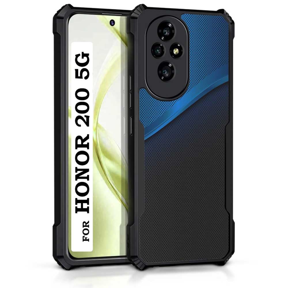 COBERTA Back Cover for Honor 200 5G Back Cover Case - Black and Blue Bright Design PT99 D10283 (B0DDVWLDN1) Amazon Price History, Amazon Price Tracker