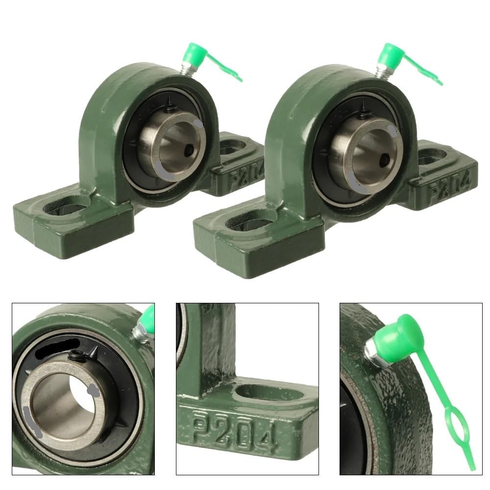 Palier à semelle UCP204-UCP207 alésage 12-30mm base pleine