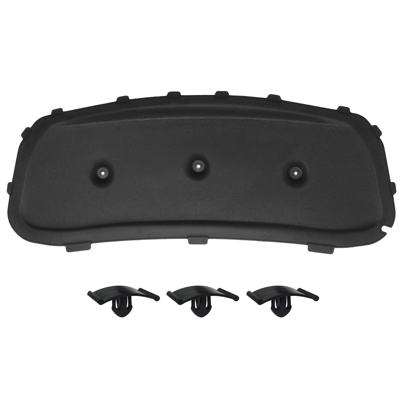 GEPCO Dämmmatte Motorhaube Motorhaubendämmung Motorraumdämmung mit Clips | kompatibel mit OPEL CORSA E X15 2014-2019 | OEM 13427588