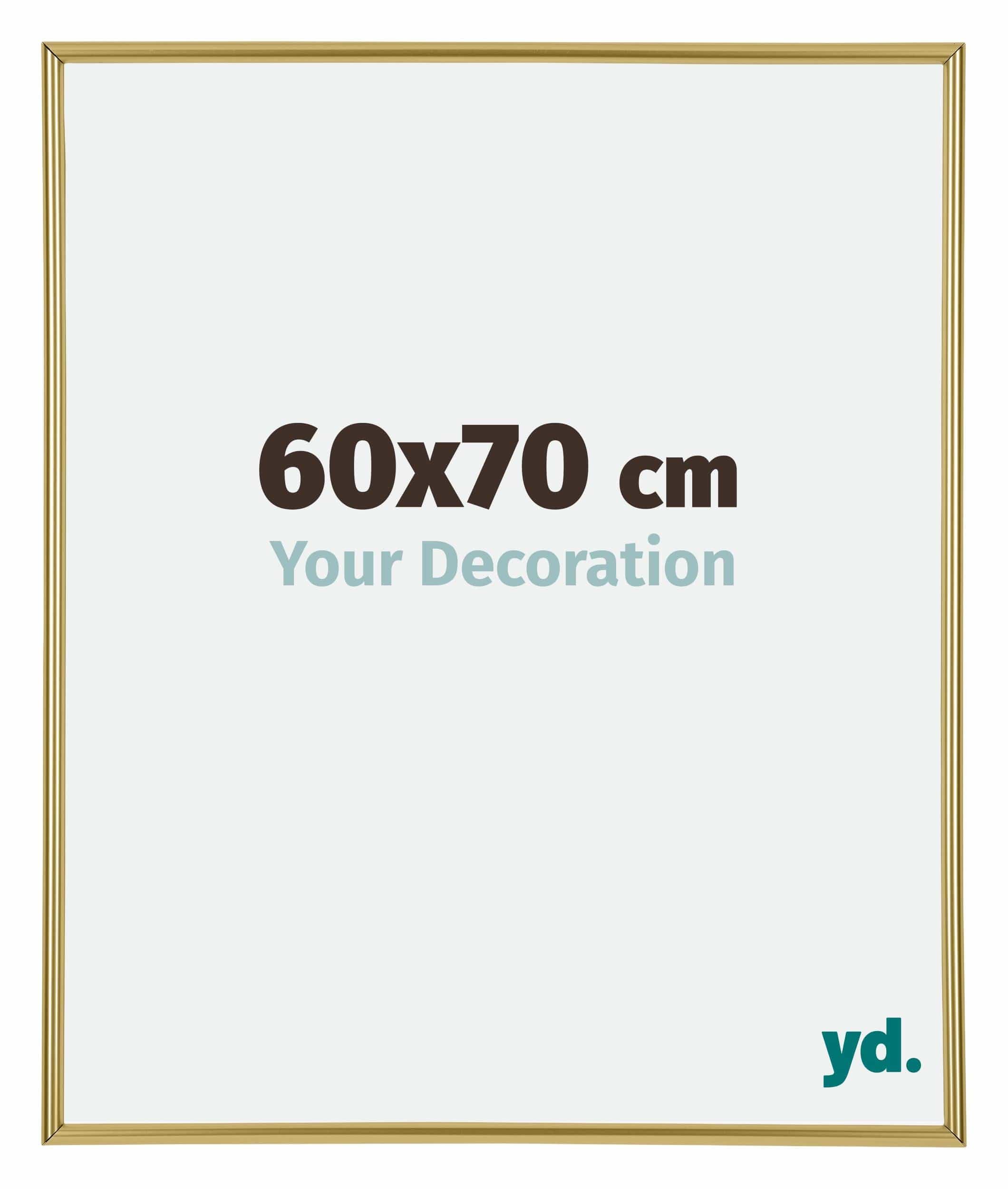 Your Decoration - Picture Frame 60x70 cm - Gold - Decorative Wall Frame in Plastic with Antireflection - Frame 60x70 - Annecy — image 1
