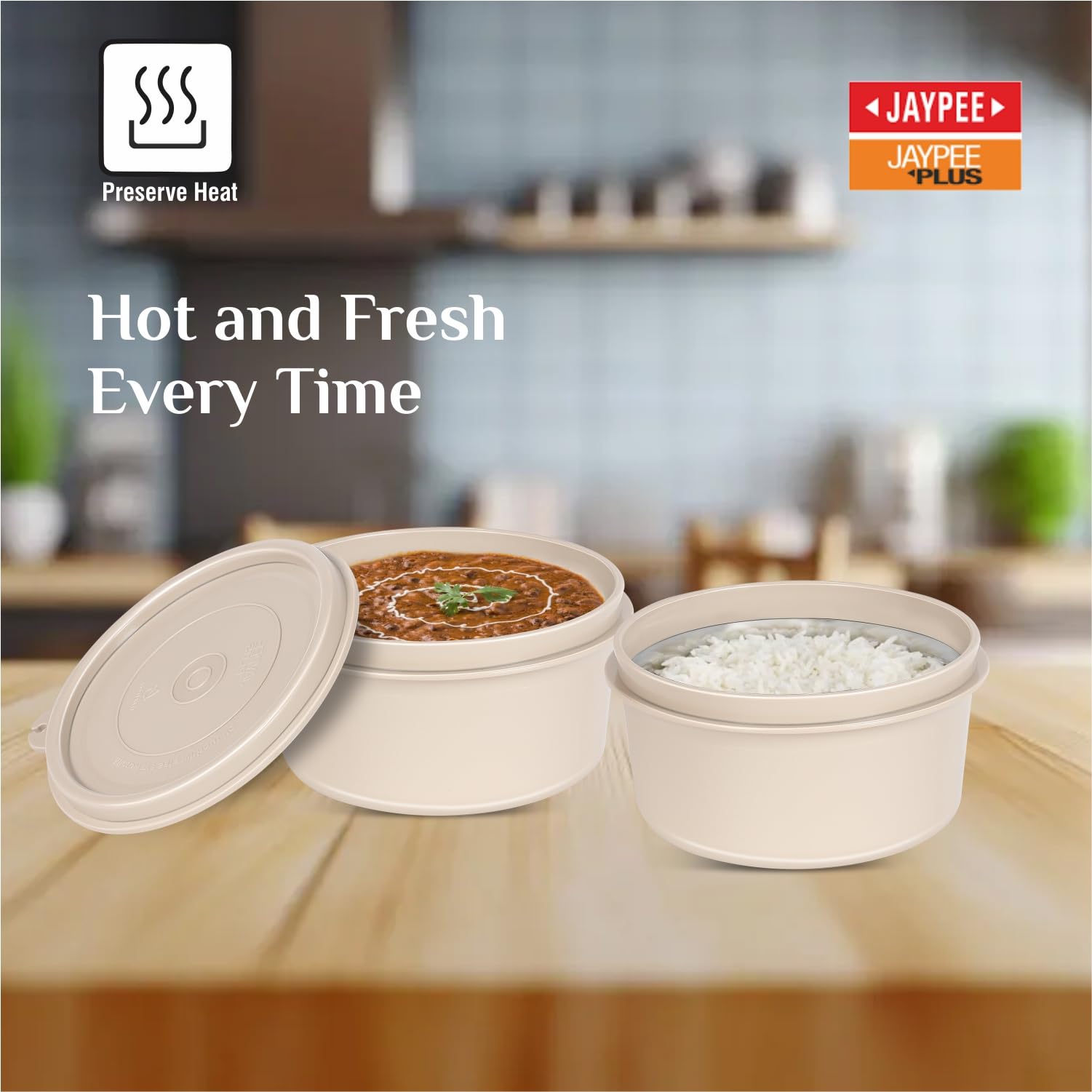 Jaypee Plus Ultima Meal Max Lunch Box - 2 Containers -2 Jaypee Plus Ultima Meal Max Lunch Box - 2 Containers -2
