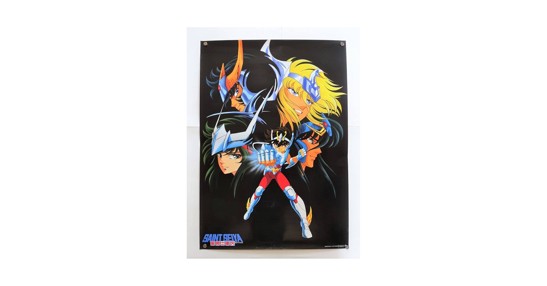 聖闘士星矢 B2ポスター2枚セット 予約】聖闘士星矢 B2布ポスター アイオリア&シュラ | さ行,聖