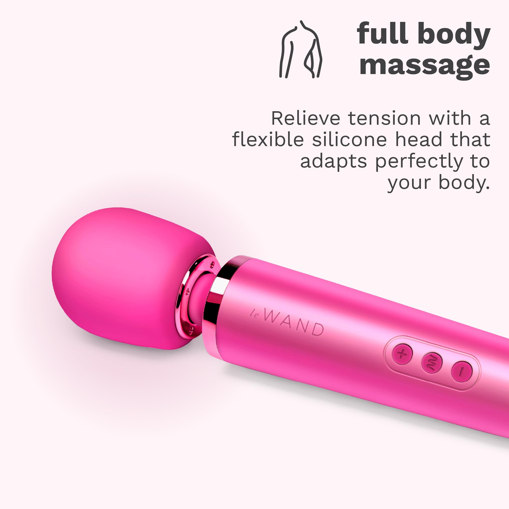 Le Wand Magenta Massaggiatore ricaricabile 34 cm