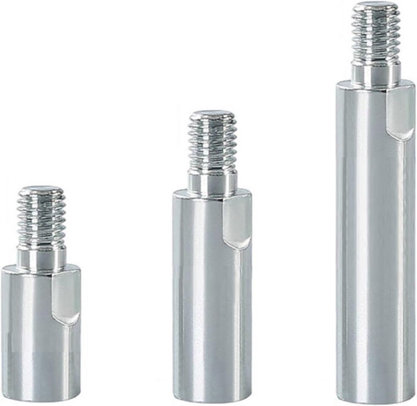 Adapter for Angle Grinder Angle Grinder Holder 3pcs Angle Grinder Extension Rod Polisher Extension Connecting Rod Grinder M10 Thread Adapter Shaft Power Tools Accessories