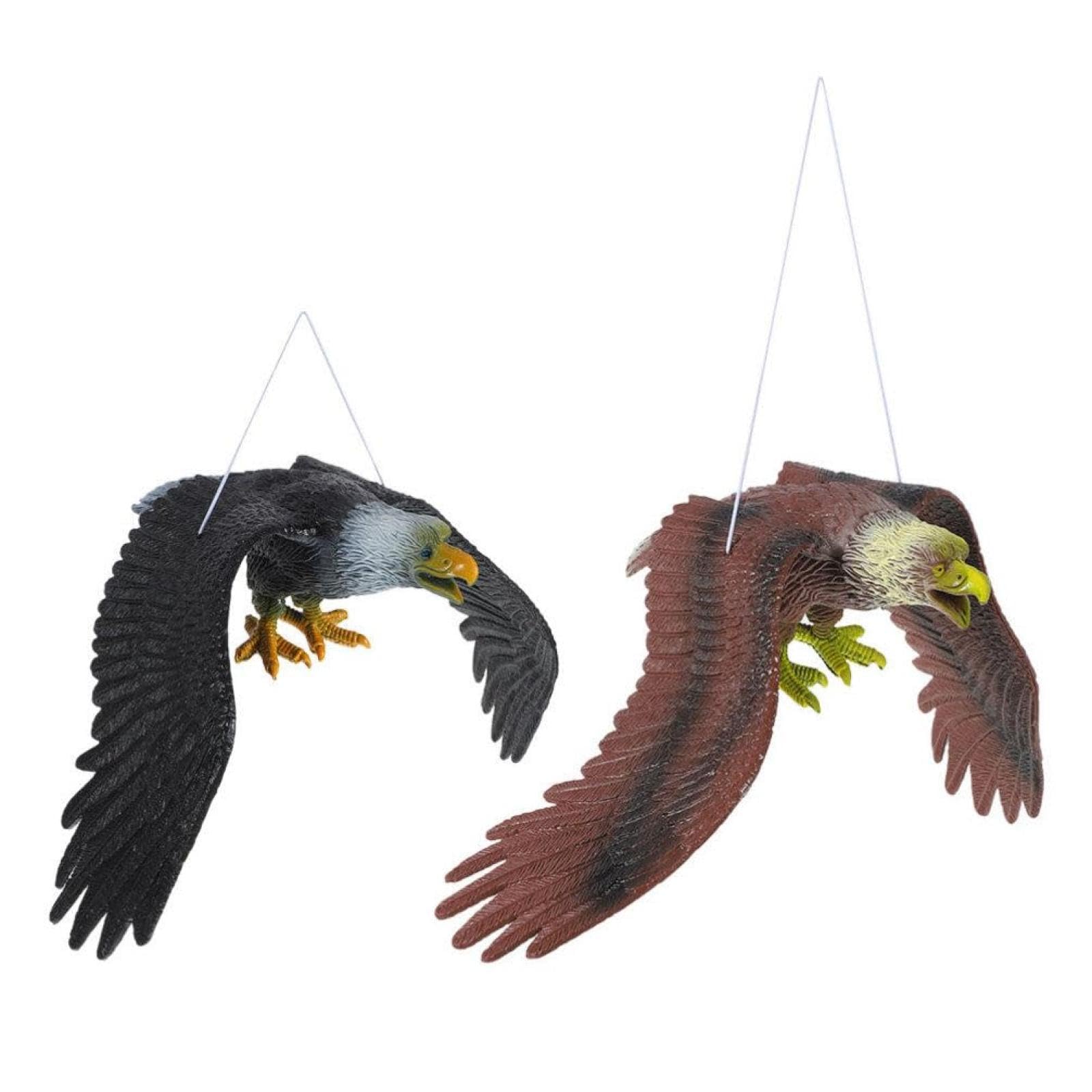 Amazon.co.jp: 空飛ぶ ハヤブサ デコイ - 4個 ワシ 形 鳥 抑止力