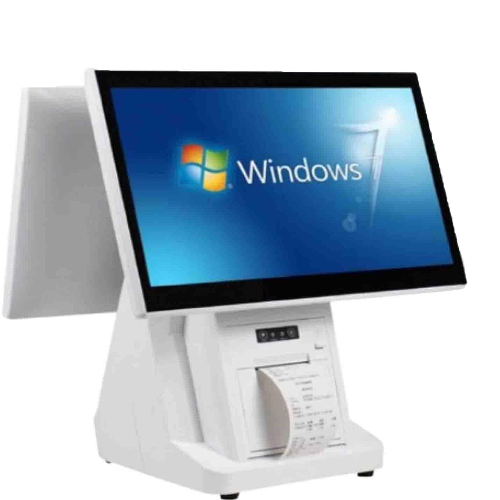SystèMe POS, Caisse Enregistreuse POS, Caisse Enregistreuse avec ÉCran Tactile 20.4", 8 Go de Ram, 128 Go de Ssd, Windows, pour Petites Entreprises et Restaurants