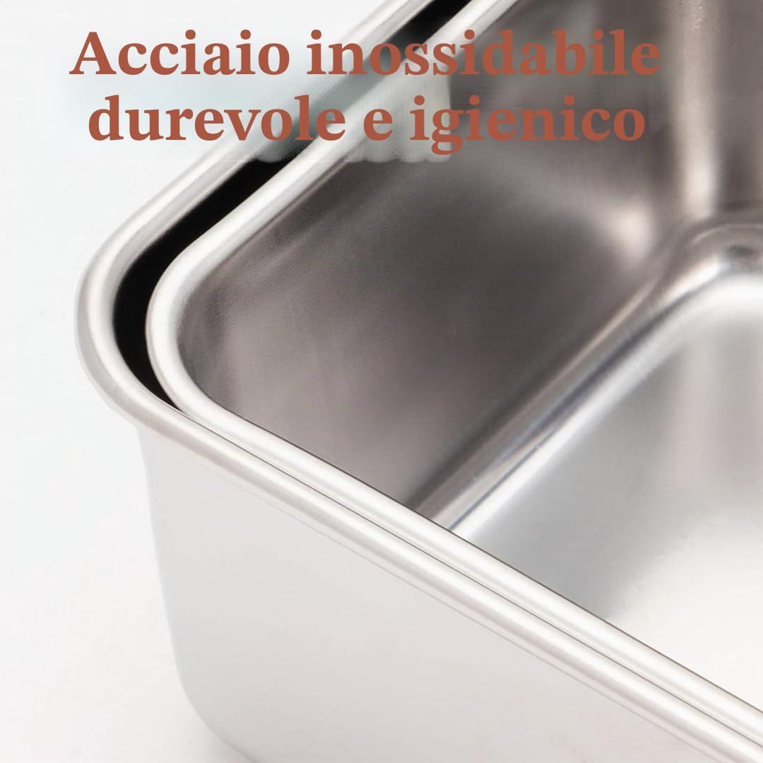 TIKUSAN Yakumi - Contenitore per spezie in acciaio inox, con coperchio, misura media, prodotto in Giappone (3 contenitori)