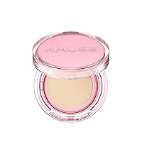 Vista 1 de Amuse SEOUL DEW POWER VEGAN CUSHION FOUNDATION (1.5 NATURAL) Dewy, glow, long-lasting, double coverage, clean beauty, lightweight, natural look
