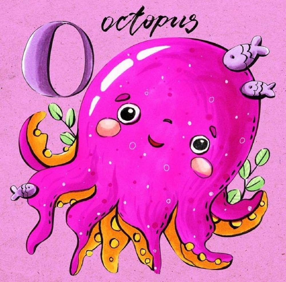 Amazon.co.jp: 初心者のための数字で描く-タコ、40x50cmアクリル画 