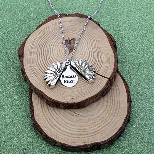 Collar de girasol hipoalergénico que no mancha la piel sensible 5