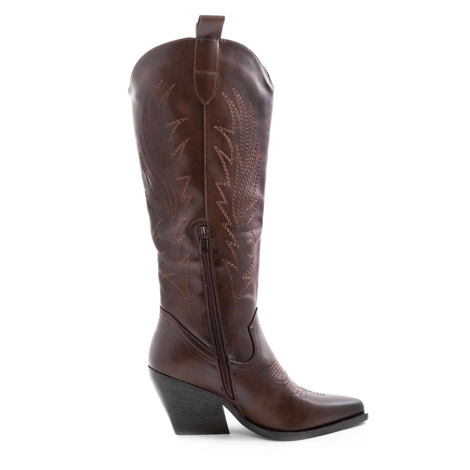 Toocool Stivali Donna Texani Cowboy Western Camperos Scarpe A Punta GA021