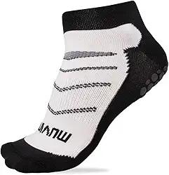 Meia Pilates Muvin – Yoga - Solado Antiderrapante – Boa Durabilidade – Conforto – Bom Ajuste – Ótima Respirabilidade – Estabilidade – Maior Aderência - Proteção Contra Bolhas – Unissex - Par