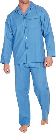 Mens polyester cotton pyjamas Clearance