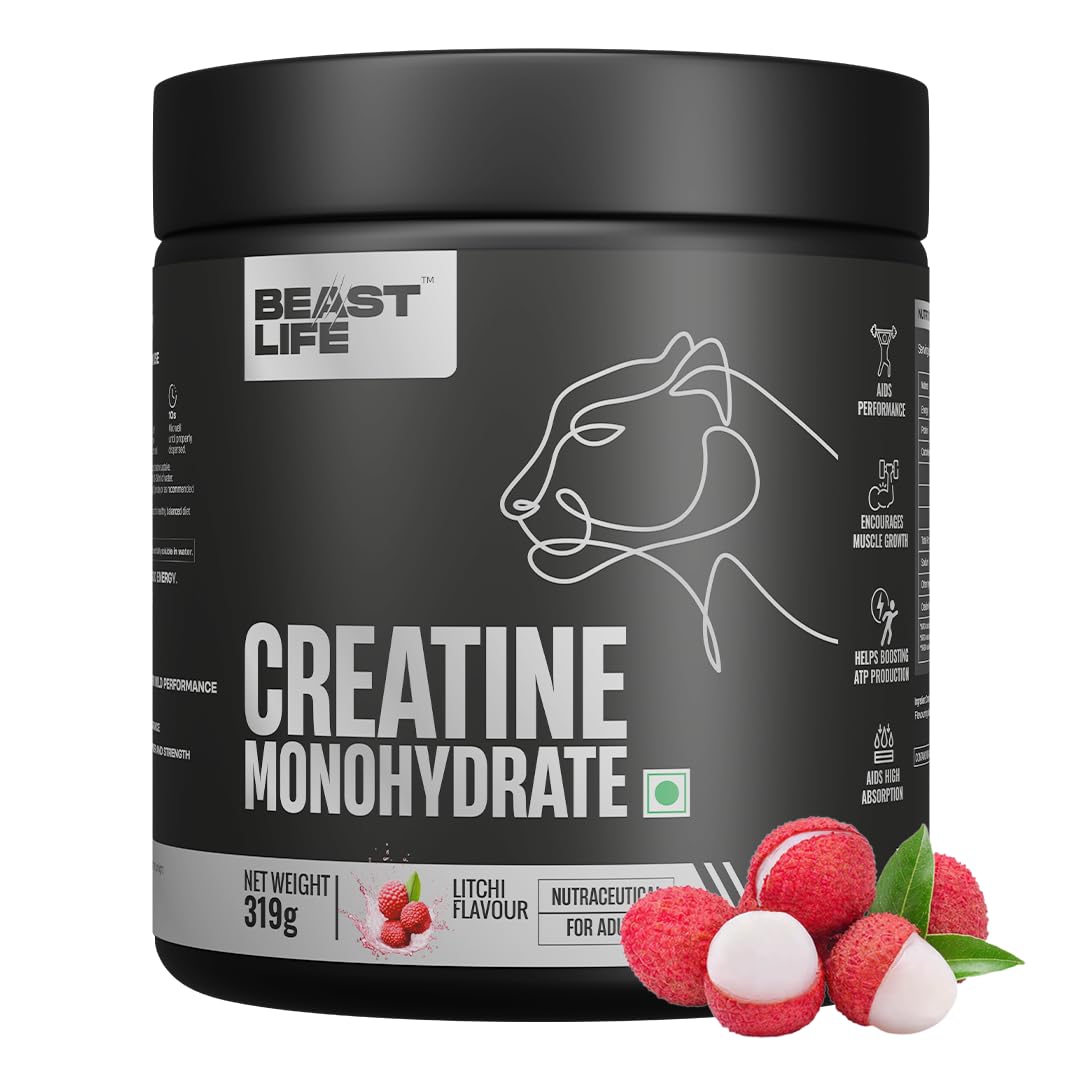 BeastLife Micronised Creatine Monohydrate Powder Watermelon 125g | 33 Servings | NABL Lab Tested | Rapid Absorption for Muscle Strength & Athletic Performance — Amazon image 19