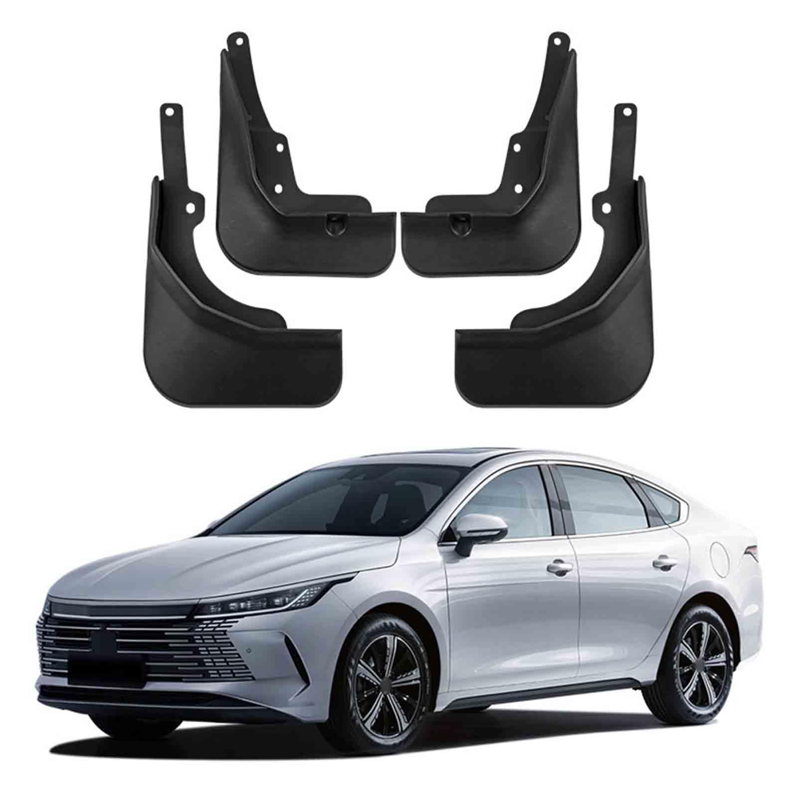 Salpicaduras de vehículos BYD Chazor 05 2022-2023: accesorios de coche guardabarros resistentes