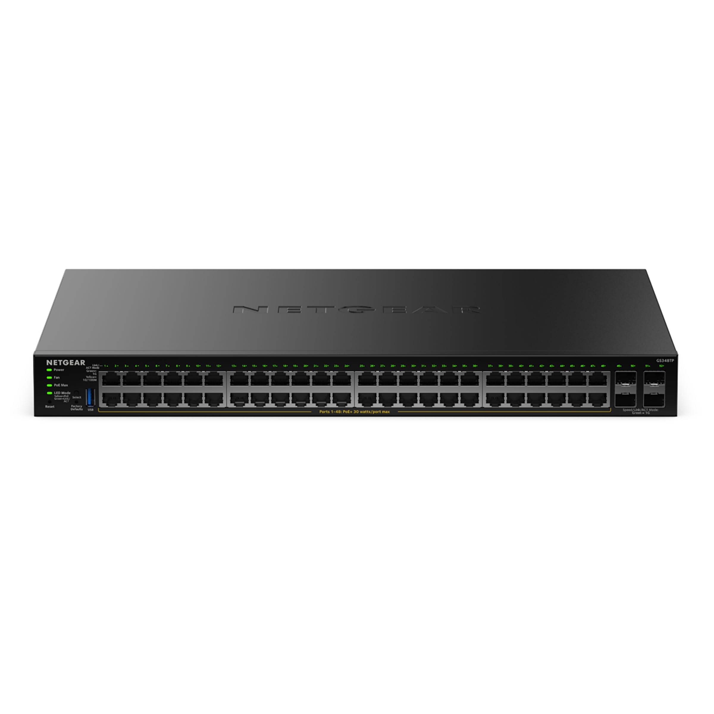 Amazon.com: NETGEAR S350 Series 52-Port Gigabit Ethernet PoE+