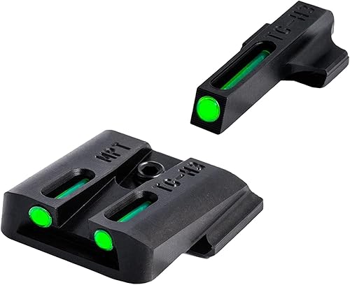 TRUGLO TFO Tritium and Fiber-Optic Handgun Sights for Smith Wesson Pistols