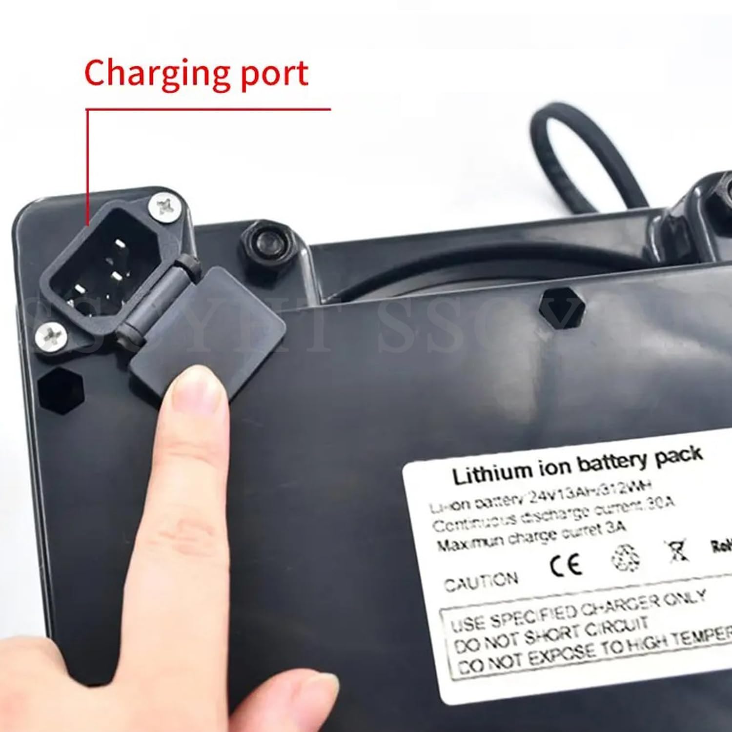 Batería Iones Litio 24V 10Ah 12Ah 15Ah 20Ah batería Litio 24V 25Ah 30Ah 35Ah 40Ah batería Plomo-ácido reemplazable para sillas de Ruedas eléctricas con Cargador