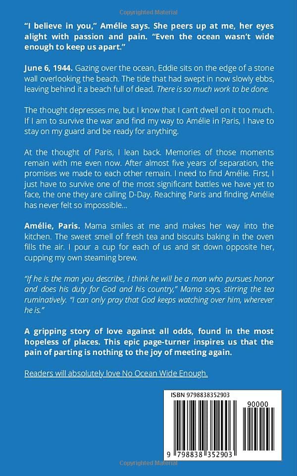 Miniatura 2 de No Ocean Wide Enough A beautiful, heartbreaking and unforgettable World War 2 historical fiction