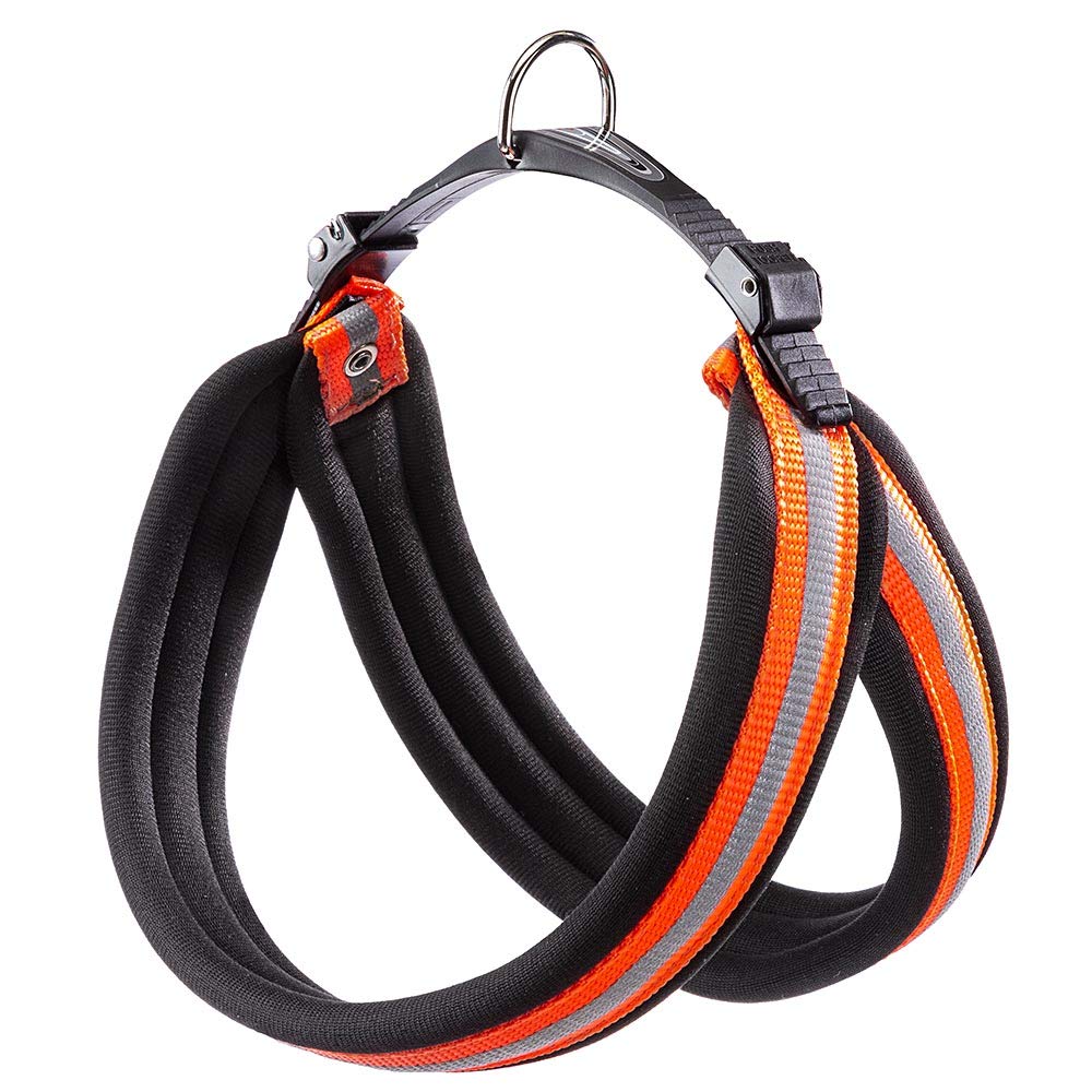 Ferplast Harness for Medium-Sized Dogs AGILA REFLEX 6 Dog Harness with Soft Padding, Quick Release and Attachment System