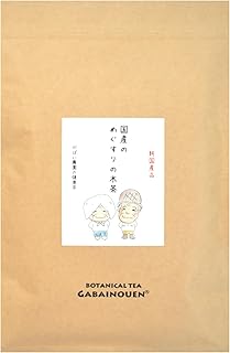 がばい農園 国産 手作り めぐすりの木茶 3g×40包 お茶 ノンカフェイン 健康茶 ティーバッグ 無添加 栃木県産