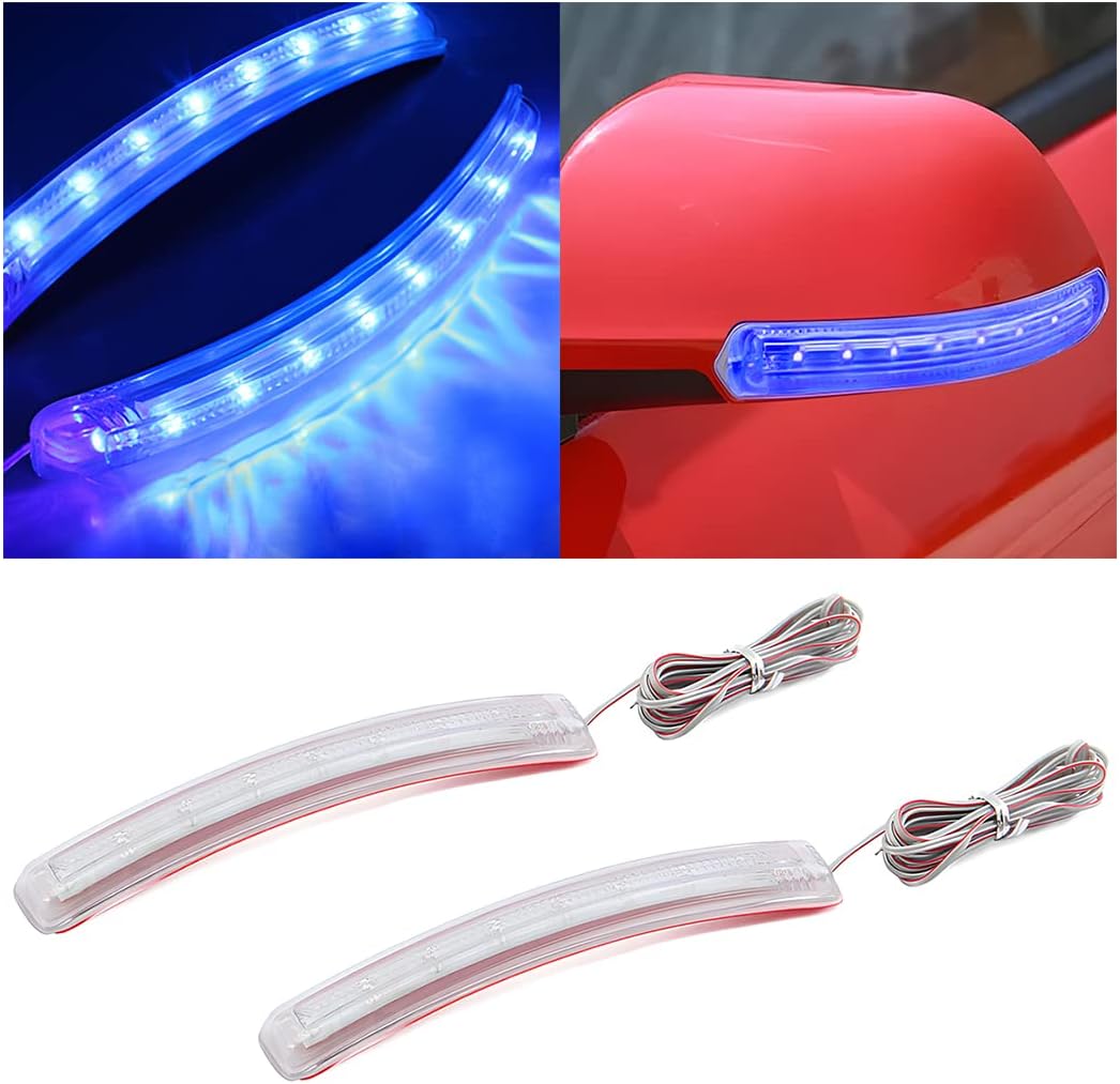 HIPOPY 2 Pcs LED Turn Signal Strip Light, Flexible