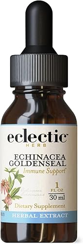 Eclectic Echinacea Goldenseal O, Rojo, 1 onza líquida
