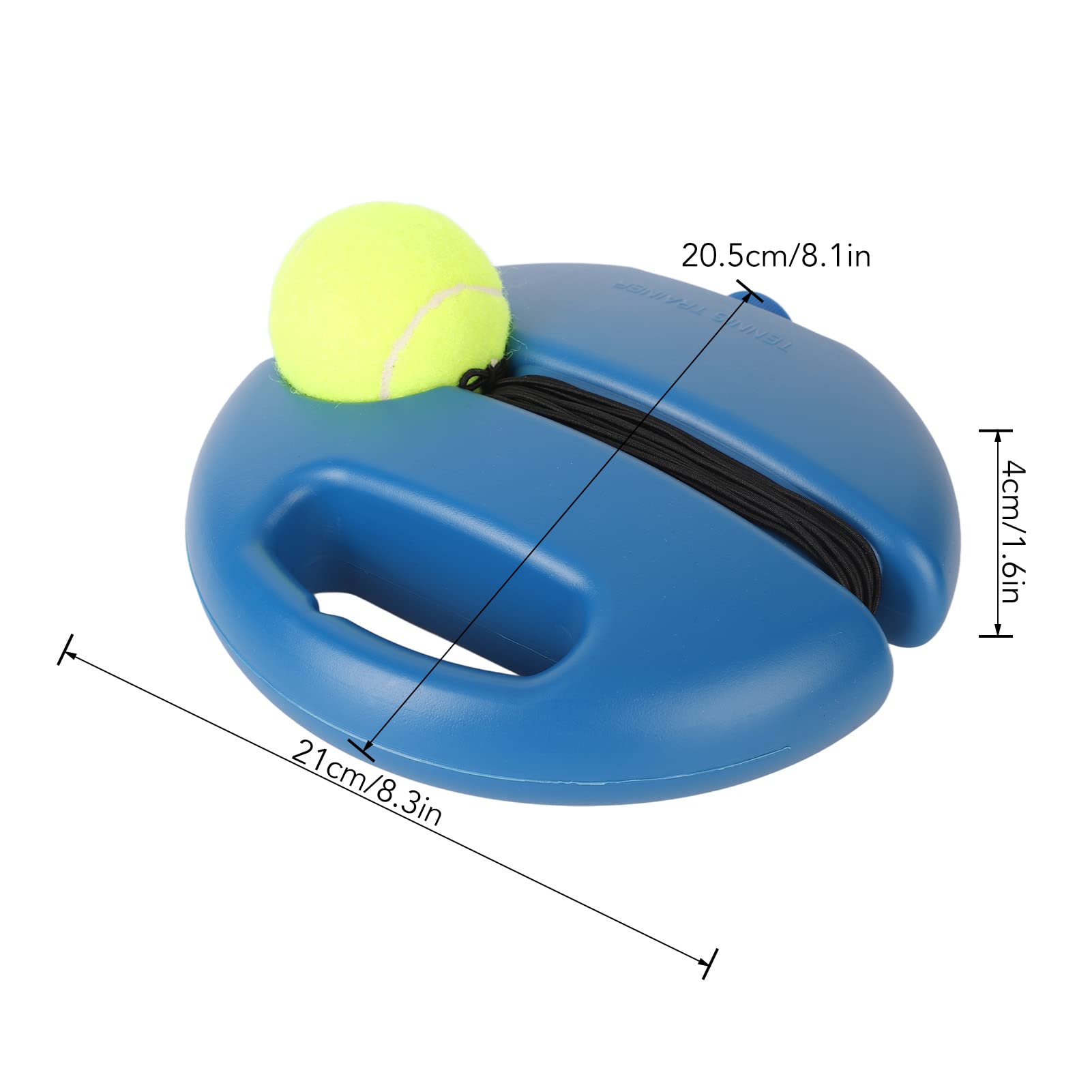 Yuecoom Self Tennis Trainer Portable Self Pracitce Tennis, Tennis Practice Rebounder Training Tool Single Tennis Trainer for Self-Pracitce Beginners