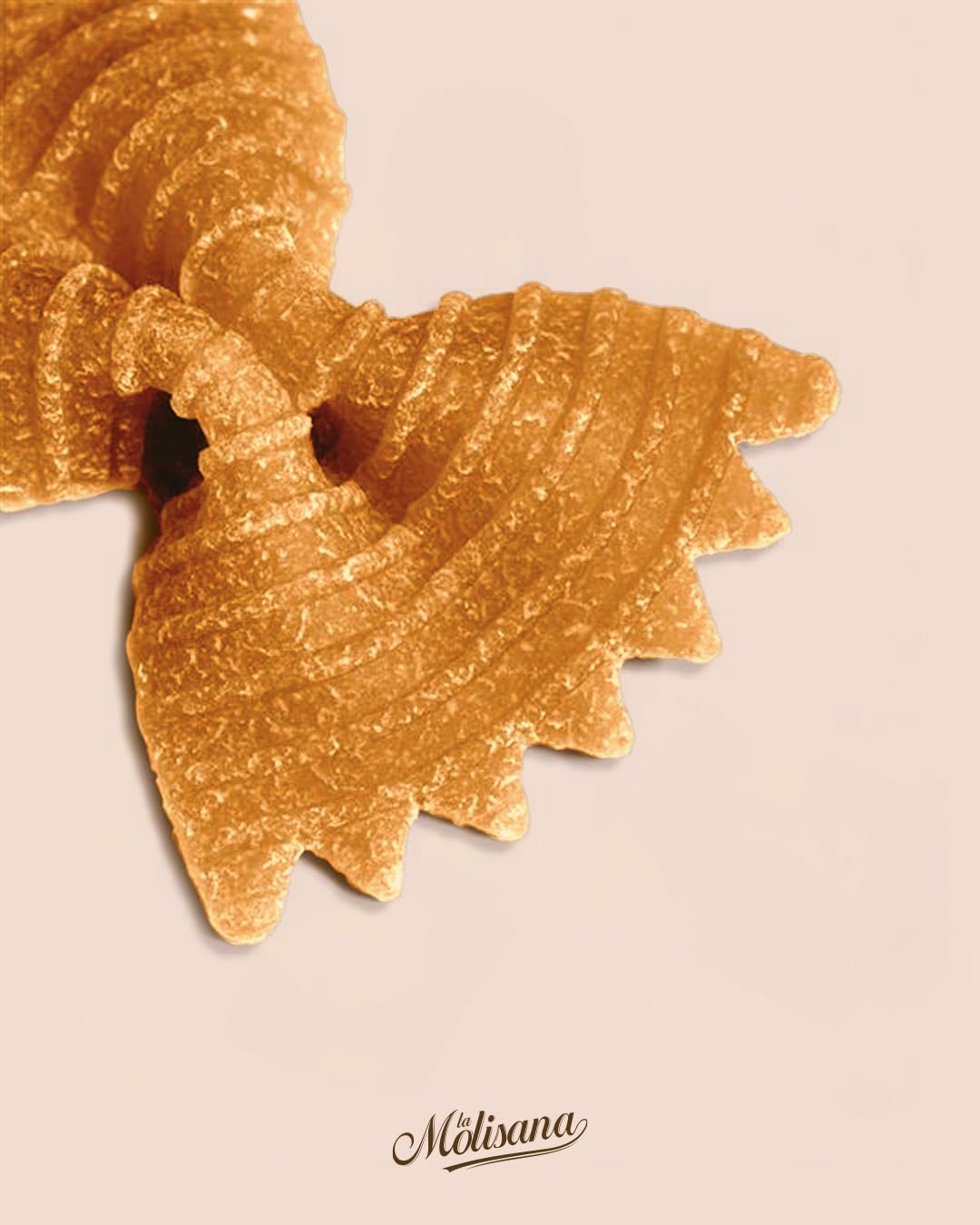 La Molisana Farfalle Rigate N°66 Intregali Whole Wheat Semolina Pasta, 17.64 oz ℮ 1.1 lbs ℮ 500 g 2