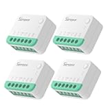 MINIR4M Matter Smart Switch, Universal DIY Module for Smart Home Automation Solution, Compatible with Alexa & Google Home Assistant, 4 Pack