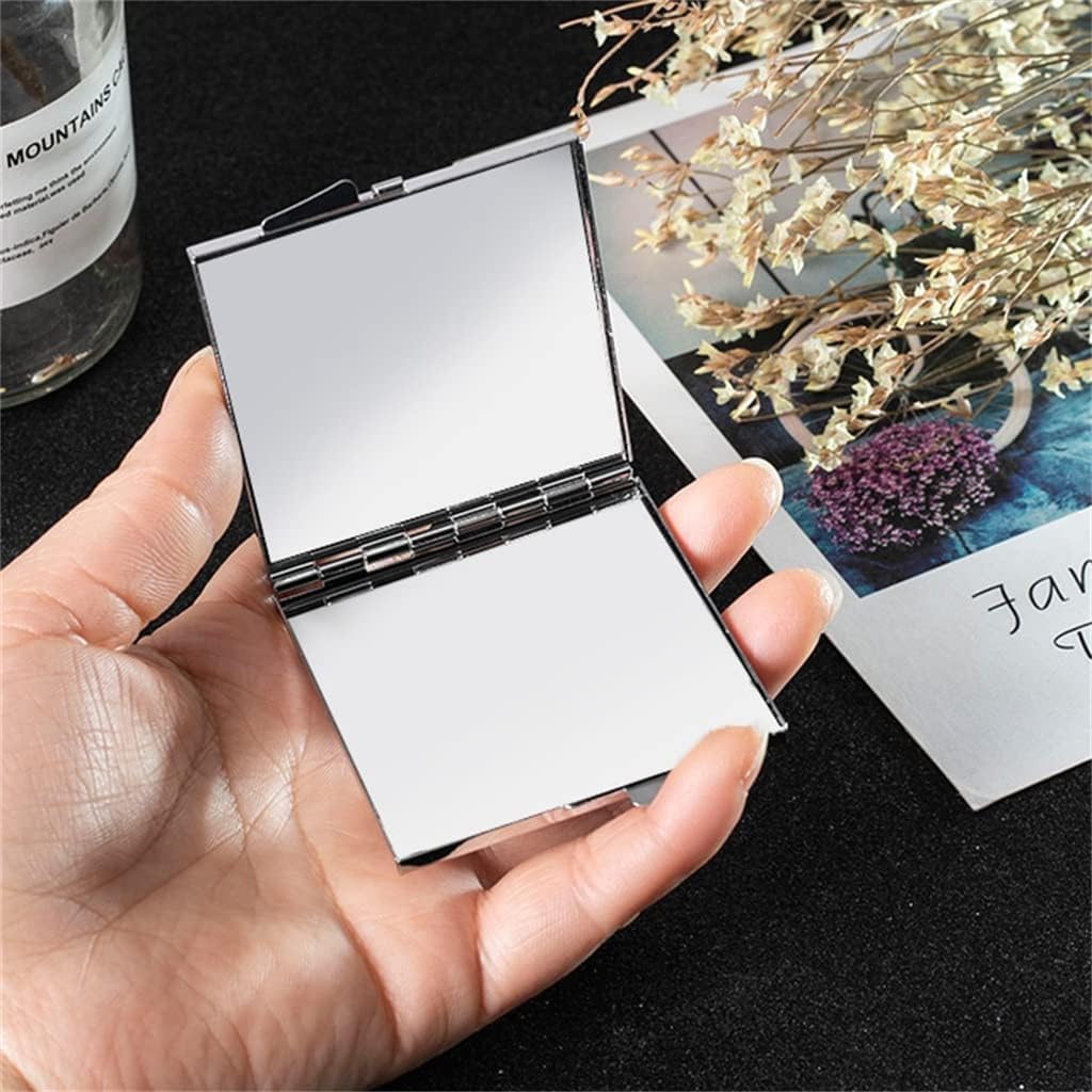 Mini Pocket Makeup 2 Sides Foldable Small Hand Mask Can Be Gifted for Girlfriends