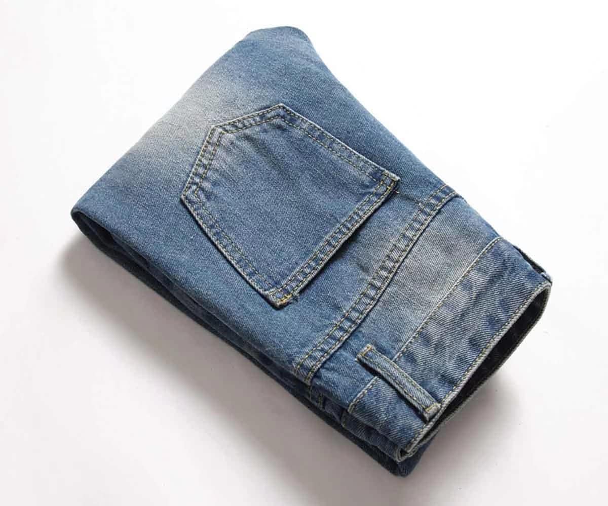 HENGAO Boy's Distressed Ripped Skinny Jeans - Image 7