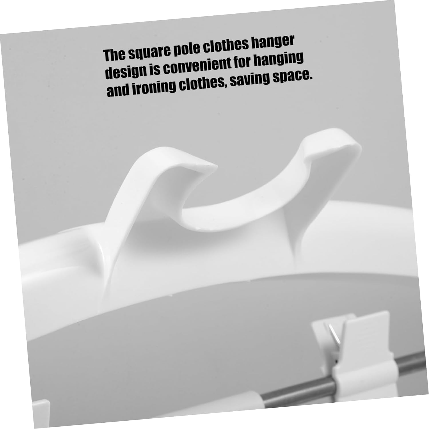 Garment Hanger for Steaming Clothes Lightweight Steam Ironing Accessory for Easy Wrinkle Removal for Shirts Pants and Jackets Space-Saving Design