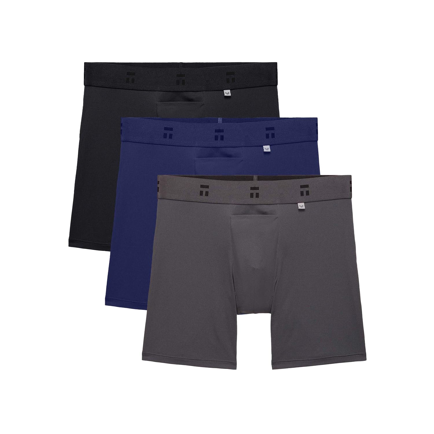 Tommy John Mens Air 6 Mid-Length Boxer Brief Underwear - Hammock Pouch