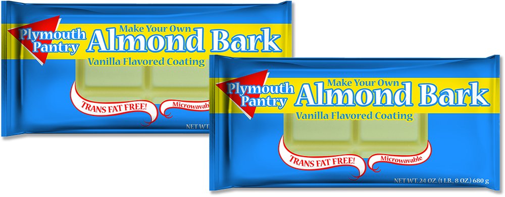 Plymouth Pantry Bark Coating, Vanilla, 24 Ounce (Pack of 2)